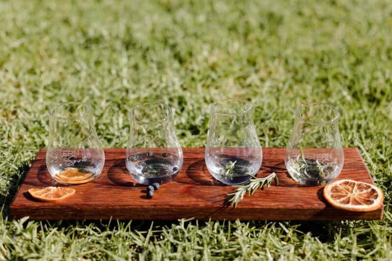 Roma: Outback Distillery Tour, Tasting Paddle & Grazing Box - Key Points
