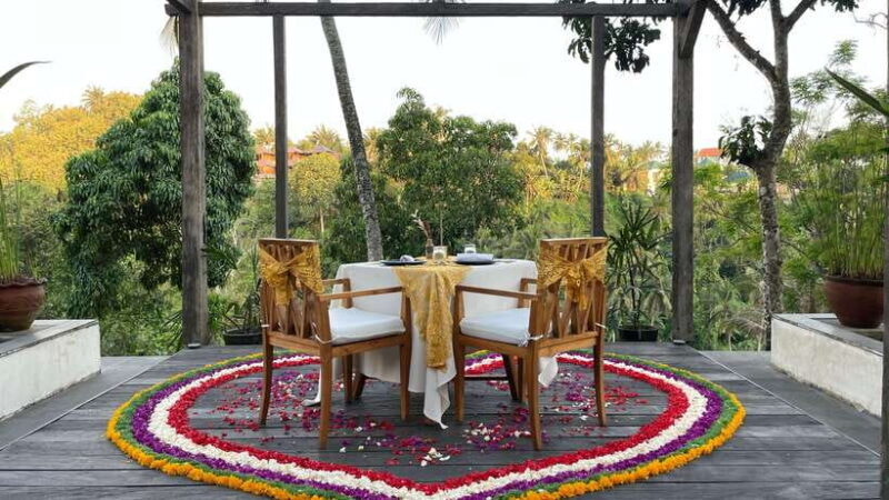 Romantic Candle Light Dinner by The Chapel at Amora Ubud - FAQs