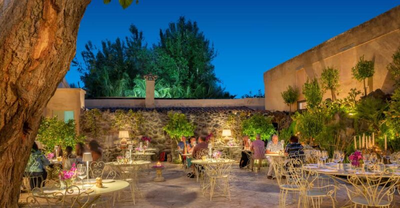 Romantic Dinner in Taormina, With Vintage Car Tour. - Dining at a 19th-Century Castle