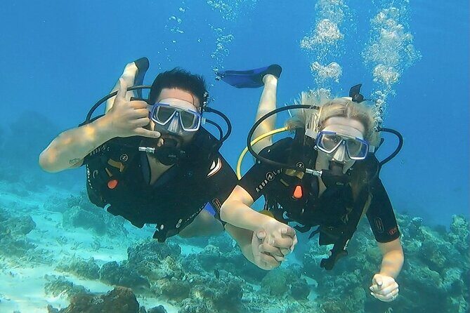 Romantic Dive for beginners in Bora Bora (2 people) with Video - Key Points