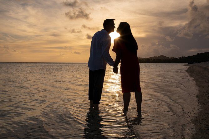 Romantic Photo-Shoot at Matira Beach - Who Will Love This?