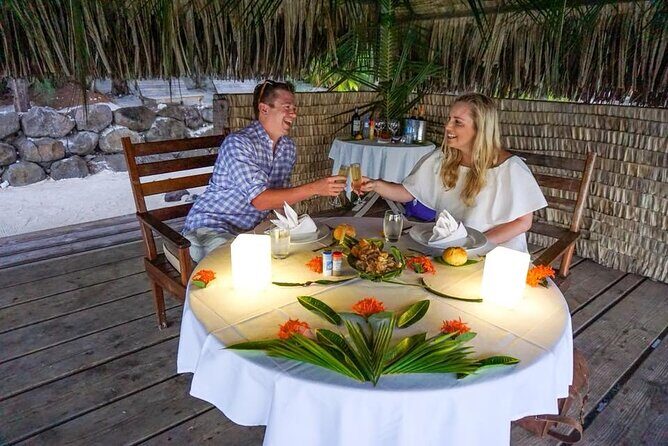 Romantic Private Sunset and Motu Dinner for Two - What to Expect: Day-to-Night Flow