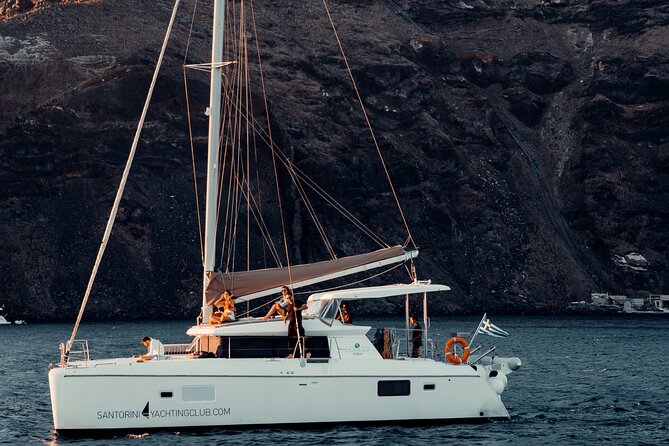 Romantic Sunset Catamaran Caldera Cruise Incl. Meal & Drinks - Minimum Drinking Age