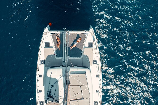 Romantic Sunset Catamaran Caldera Cruise Incl. Meal & Drinks - Wheelchair Accessibility