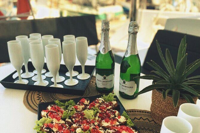 Romantic Sunset Catamran Cruise from Panormo Port with Wine - Key Points