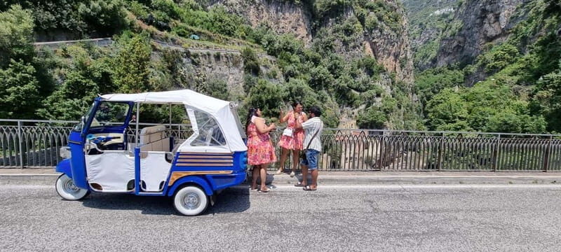 Romantic Tuk Tuk Tour with Wine Tasting in Amalfi Hills - The Sum Up