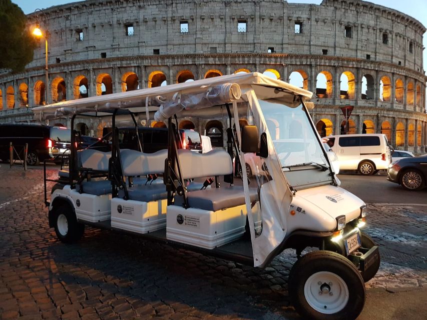 Rome: 2-Hour Golf Cart Sightseeing Tour at Night - Sightseeing Locations