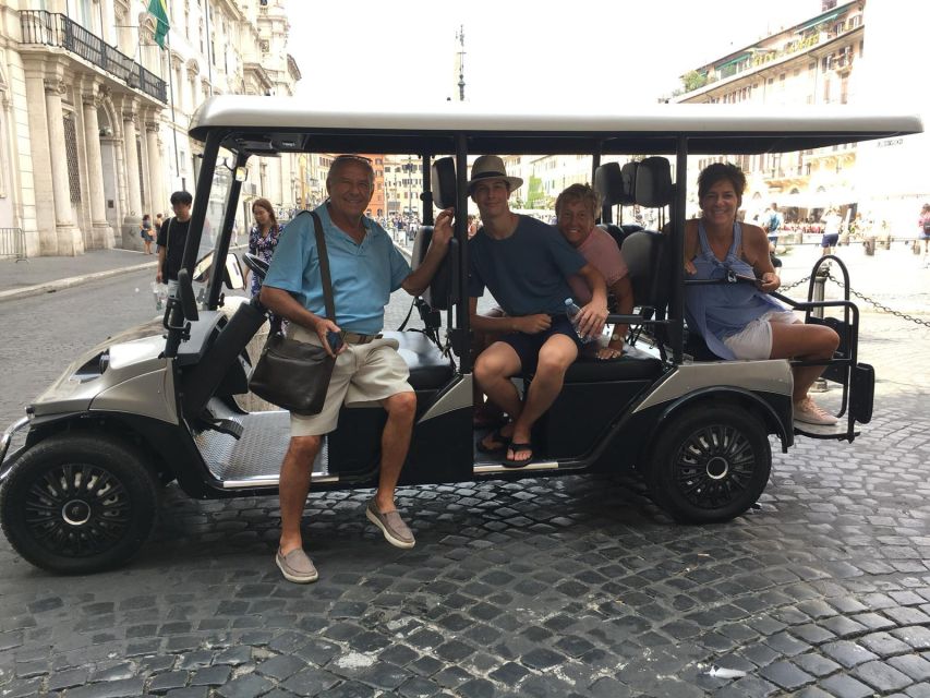 Rome: 2-Hour Sightseeing Night Tour by Golf Cart - Exploring Romes Attractions