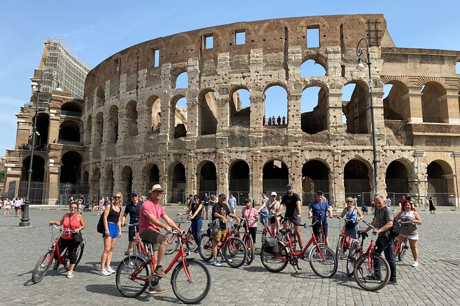 Rome 3-Hour Sightseeing Bike Tour With E-Bike Tour Option - Meeting and Pickup