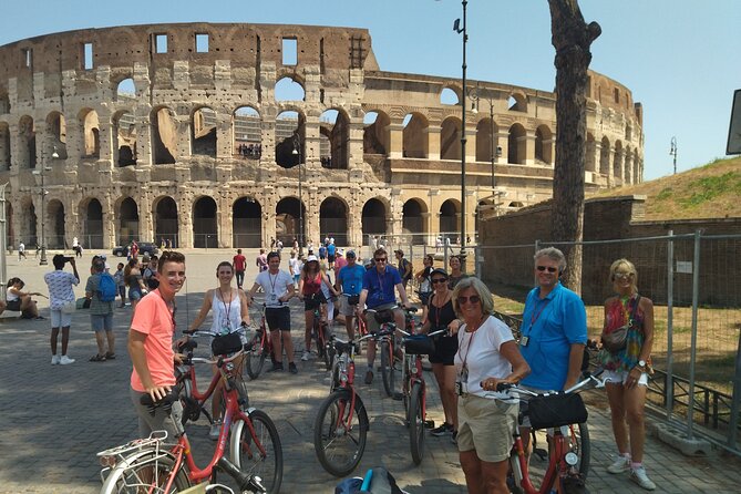 Rome 3-Hour Sightseeing Bike Tour With E-Bike Tour Option - Bike Rental Options