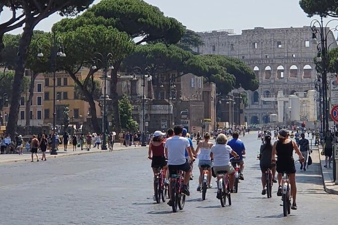 Rome 3-Hour Sightseeing Bike Tour With E-Bike Tour Option - Tour Duration and Pace