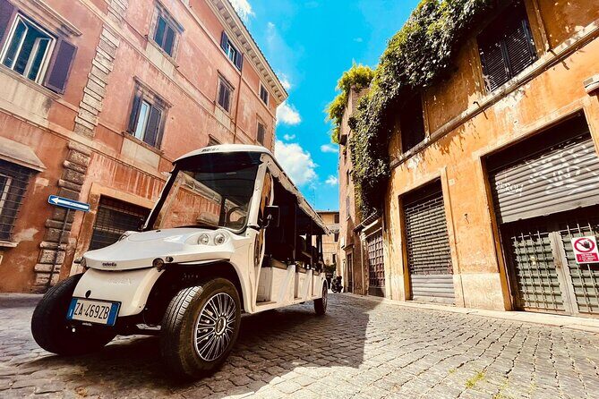 Rome: 3 Hours Private/Group Tour Golf cart with Gelato - Key Points