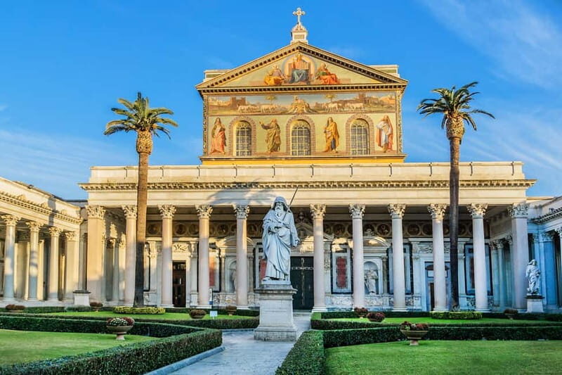 Rome: 3 Papal Basilicas Guided Tour with Minivan Transfers - Key Points