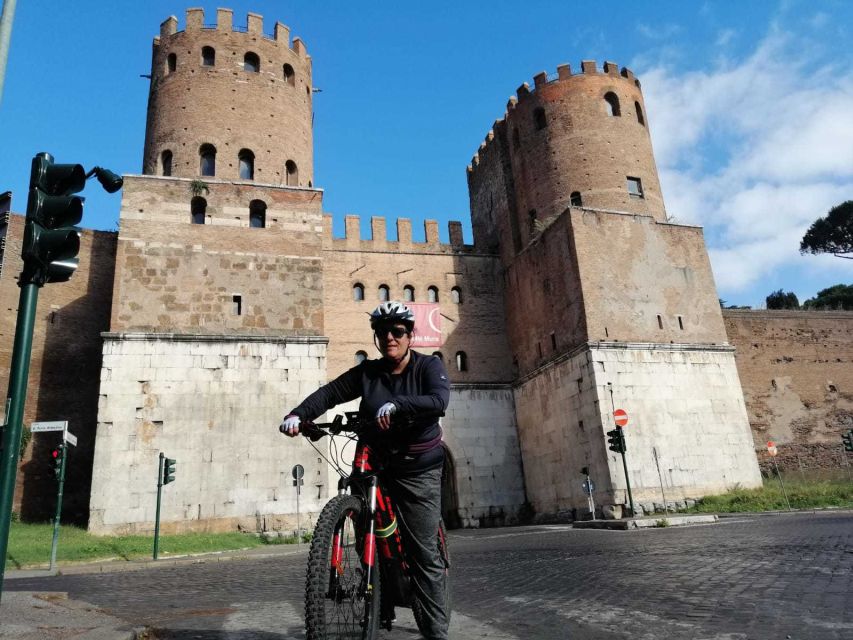 Rome: Appian Way, Catacombs and Aqueducts E-Bike Tour - Key Points