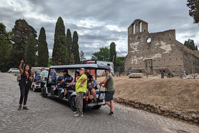 Rome: Appian Way Golf Cart Charter with Driver - Private - FAQs