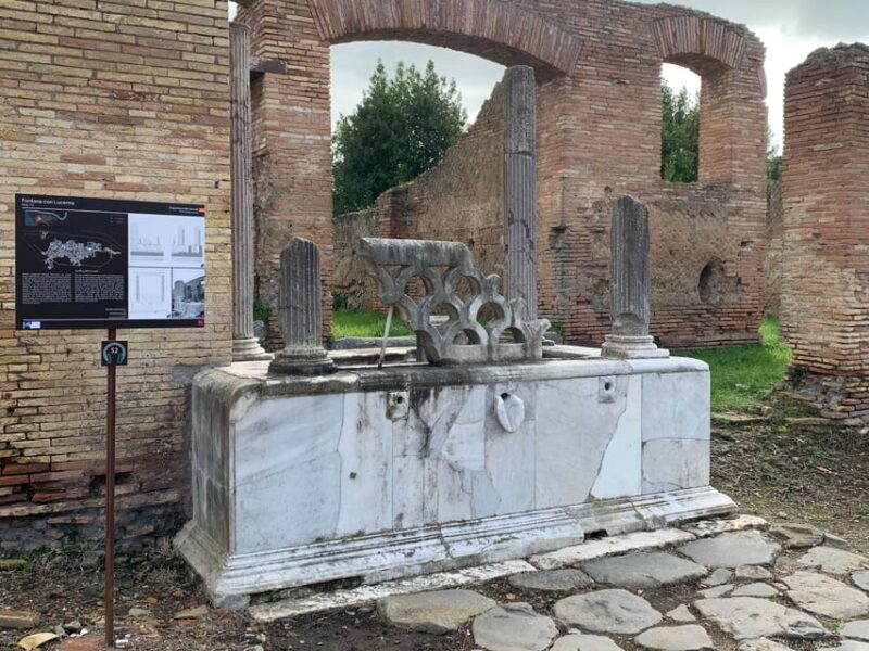 Rome: Archeological Area of Ostia Antica Entry Ticket - Important Information for Visitors