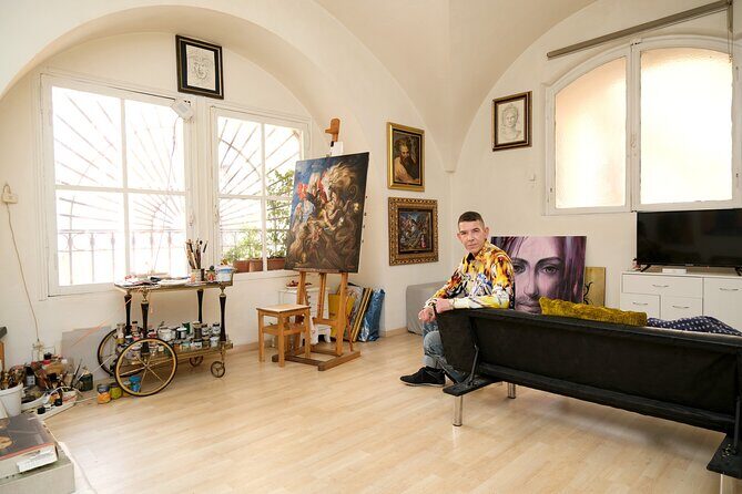 Rome Art Experience with famous Artist - Key Points