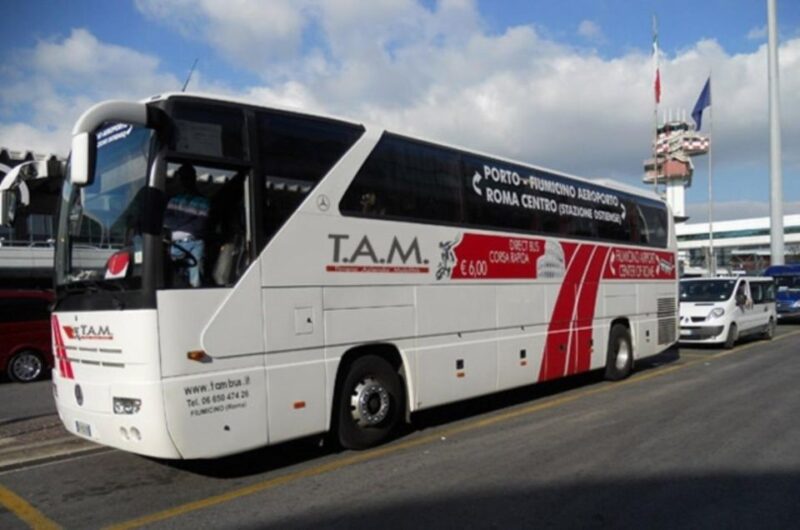 Rome: Bus Between Fiumicino Airport and Termini/Ostiense St - Meeting Points