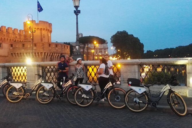 Rome by Night eBike Tour with Pizza Option - Key Points