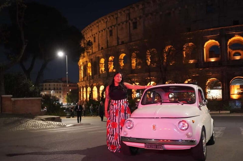 Rome by Retro Fiat 500 with Scenic Coffee Break - Key Points
