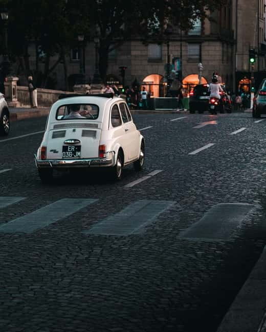 Rome by Retro Fiat 500 with Scenic Coffee Break - The Experience in Detail