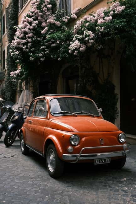 Rome by Retro Fiat 500 with Scenic Coffee Break - Frequently Asked Questions
