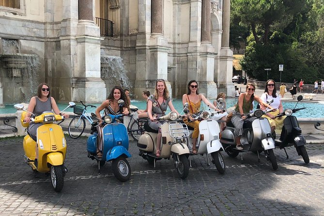 Rome by Vespa: Classic Rome Tour With Pick up - Exceptional Customer Reviews