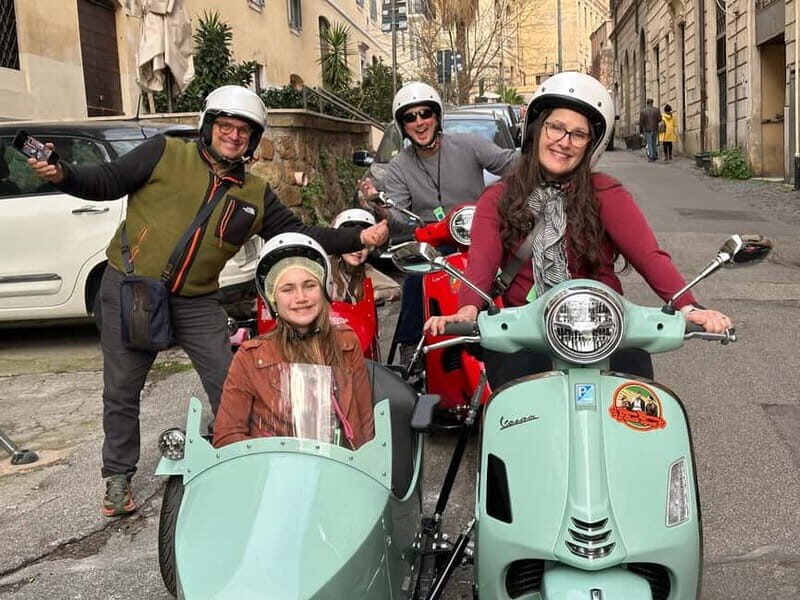 Rome by Vespa: Private guided tour in Sidecar vintage style - Final Thoughts
