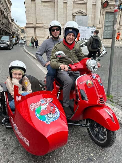 Rome by Vespa: Private guided tour in Sidecar vintage style - Frequently Asked Questions