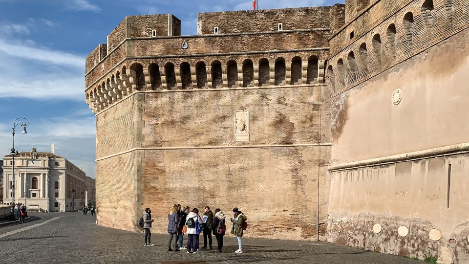 Rome: Castel Santangelo Skip-The-Line Ticket With Audio App - Key Points