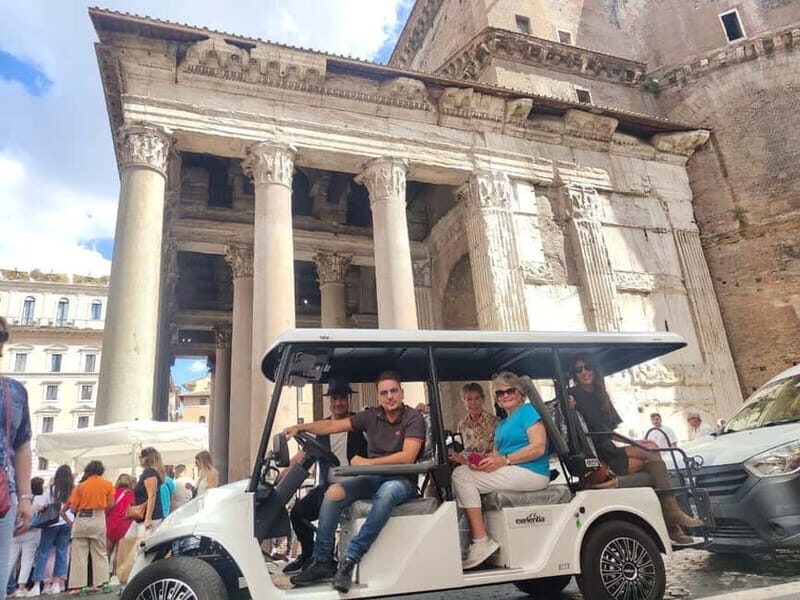 Rome City Center: Guided Golf Cart Tour in the beauty - Frequently Asked Questions