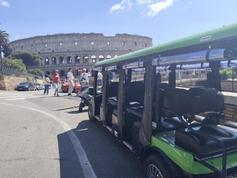 Rome: City Highlights Golf Cart Tour with Aperitivo - Practical Details: What You Should Know