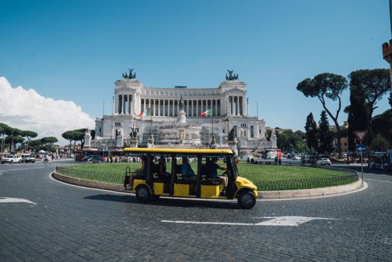 Rome: City Highlights Tour by Electric Golf Cart - Experience Beyond the Landmarks