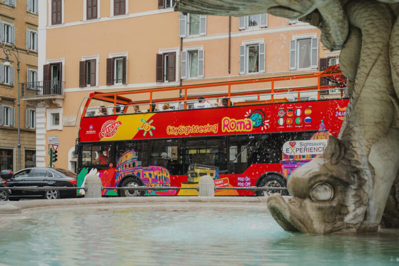 Rome: City Sightseeing Hop-On Hop-Off Bus With Audioguide - Itinerary and Stops