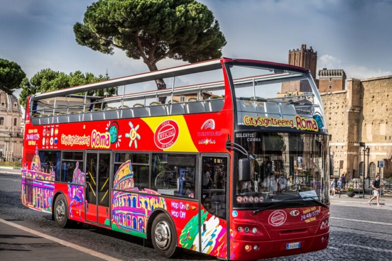 Rome: City Sightseeing Hop-On Hop-Off Bus With Audioguide - Onboard Amenities and Services