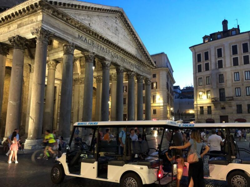 Rome: City Tour by Golf Cart with Gelato - Why Choose This Tour? A Practical Breakdown
