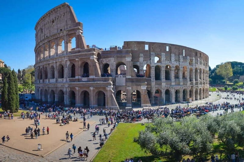 Rome: Colosseum Entry with Audio Guide App (& Arena Option) - Roman Forum and Palatine Hill  