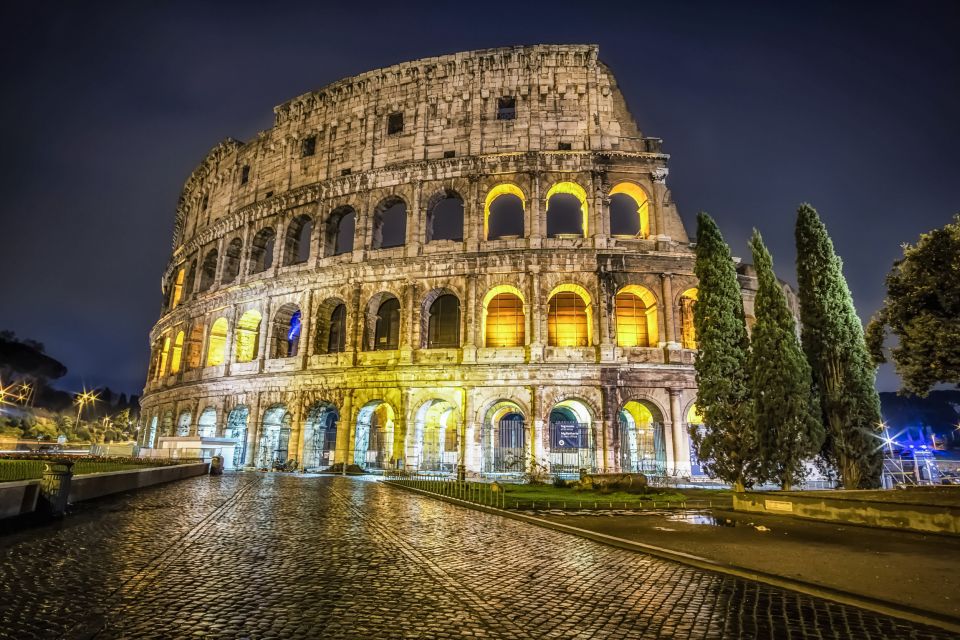 Rome: Colosseum Evening Guided Tour With Arena Floor Access - Inclusions and Restrictions