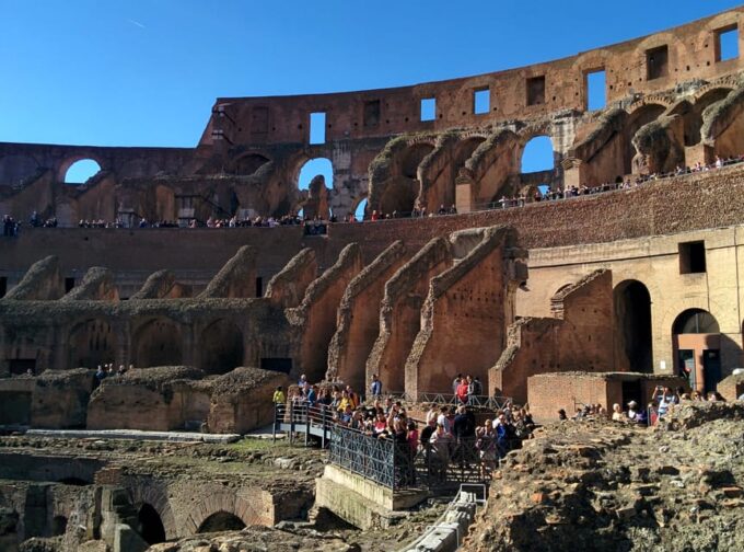 Rome: Colosseum Experience With Audio Guide and Arena Option - Exploring the Colosseum