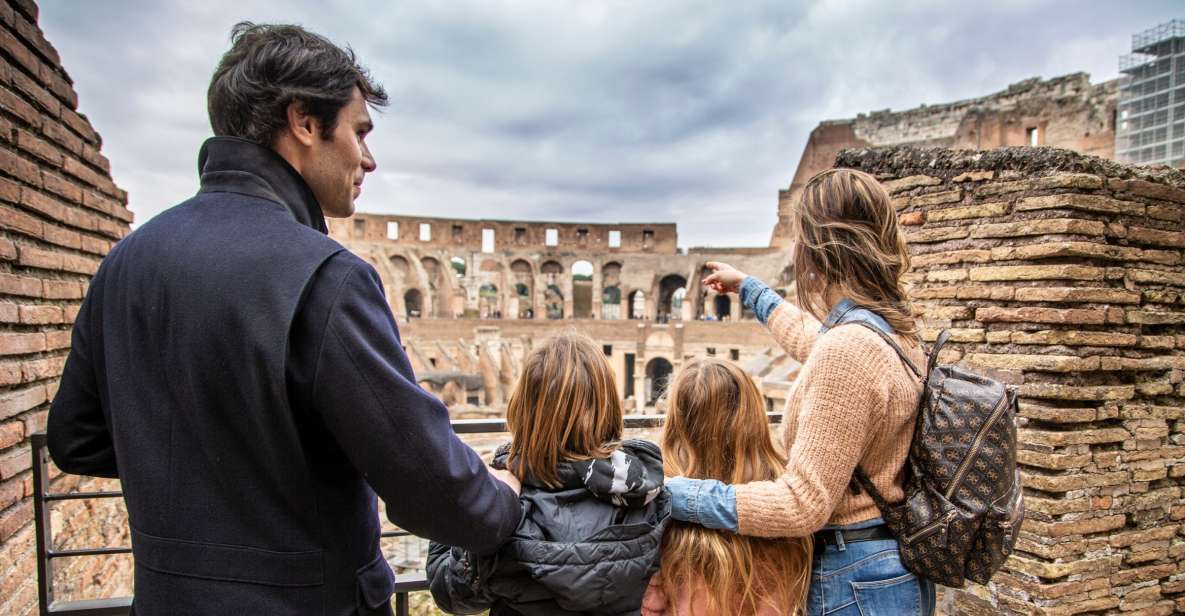Rome: Colosseum, Forum & Pantheon Tour for Kids With Gelato - Duration and Group Type