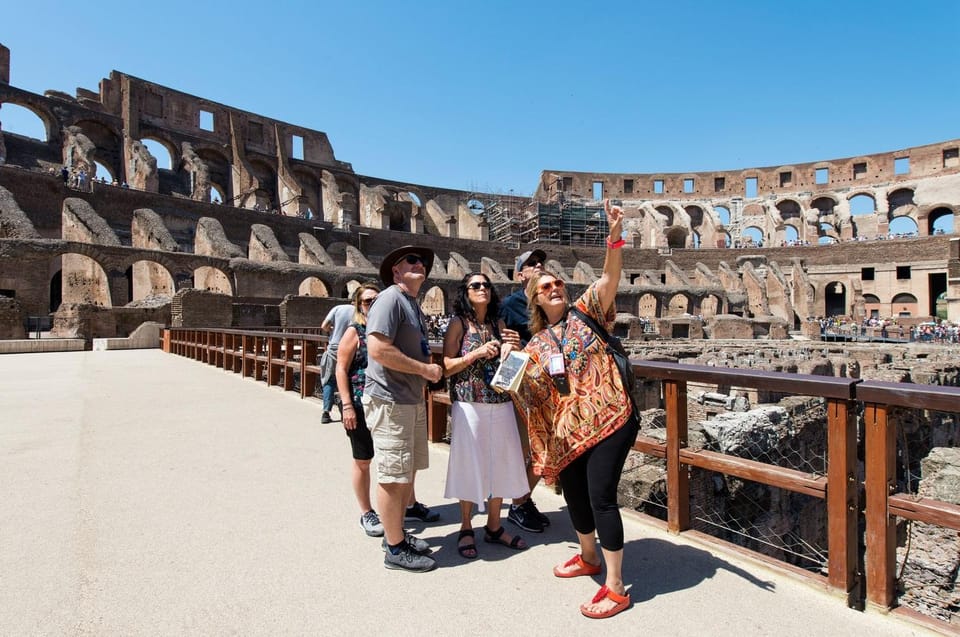 Rome: Colosseum, Roman Forum And Palatine Hill Guided Tour - Exploring the Colosseum