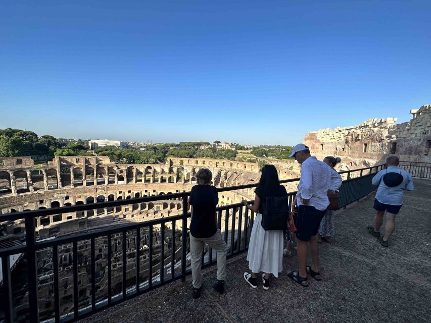Rome: Colosseum VIP Top Floor Private Tour - Included
