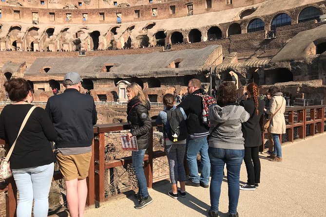 Rome: Colosseum With Arena and Ancient Rome Tour - Tour Guide and Headphones