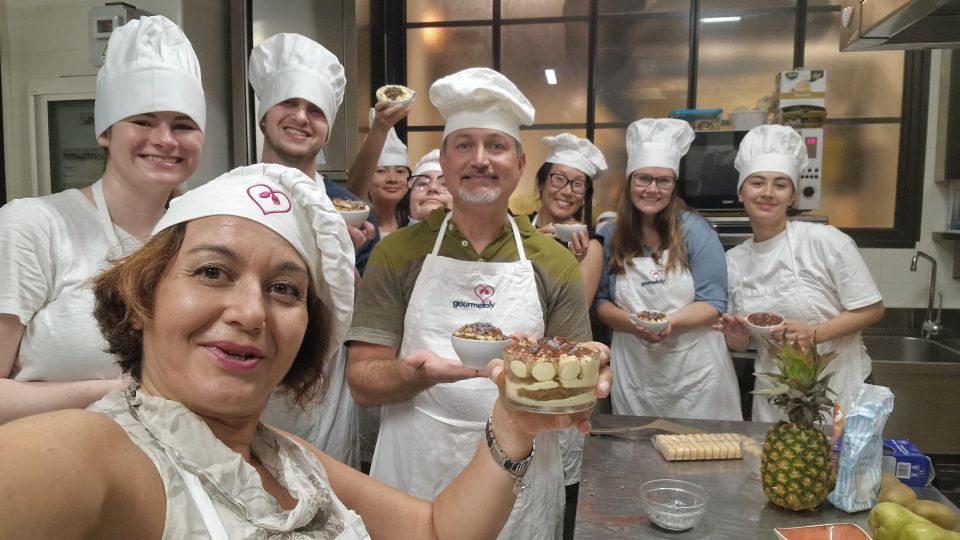 Rome Cooking: Gelato & Tiramisu With Savoiardi Baking Class - Small-Group Personalized Instruction