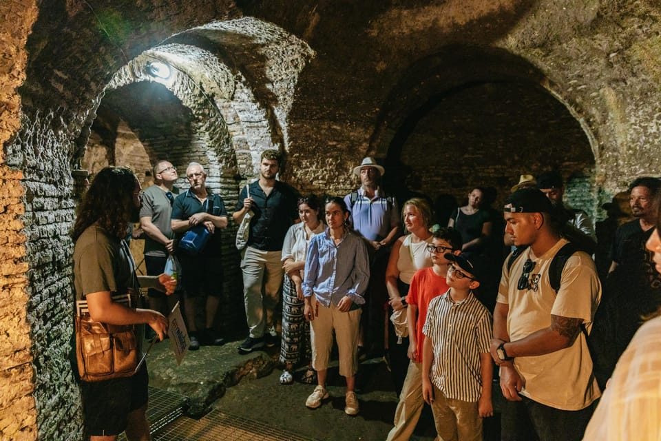 Rome: Crypts and Catacombs Underground Tour With Transfers - Transportation and Services
