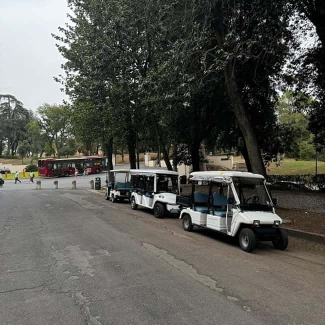 Rome: Entrance ticket to the Zoo+Tour by Golf Cart in Villa Borghese - A Walkthrough of the Tour Experience  