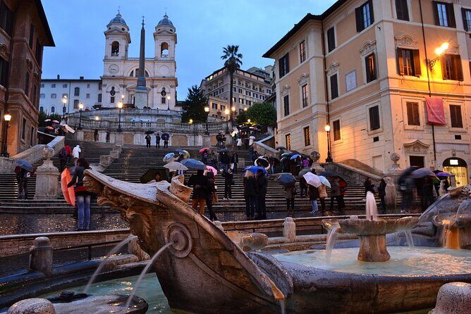 Rome Evening Panoramic Walking Tour Including Trevi Fountain and Spanish Steps - Iconic Landmarks in the Heart of Rome