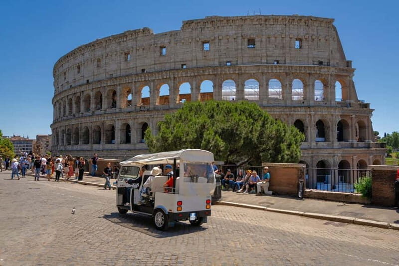 Rome: Exclusive Private Tour by Tuk Tuk - What’s Included and What’s Not