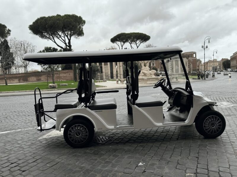 Rome: Explore Top Attractions with a Private Golf Cart Tour - The Itinerary in Detail
