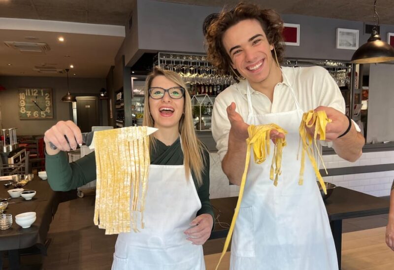 Rome: Fettucine, Ravioli and Tiramisu Making Class + Wine - Key Points